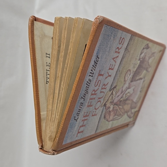 Vintage OLD 1971 Hardback Book The First Four Years Laura Ingalls Wilder - Picture 2 of 16